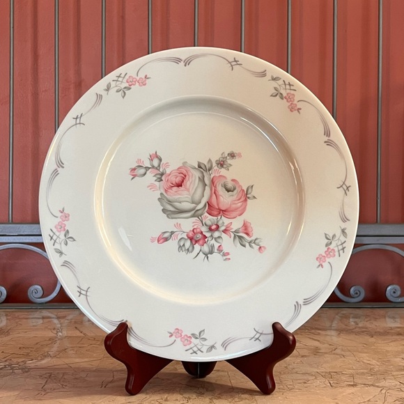 Castleton (USA) Belrose Vintage Dinner Plate Set of 7 - Picture 2 of 8